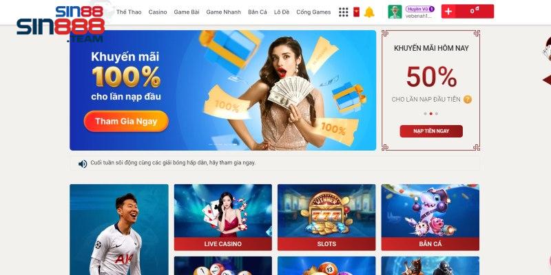 Truy cập trang cược và bấm “nạp tiền”